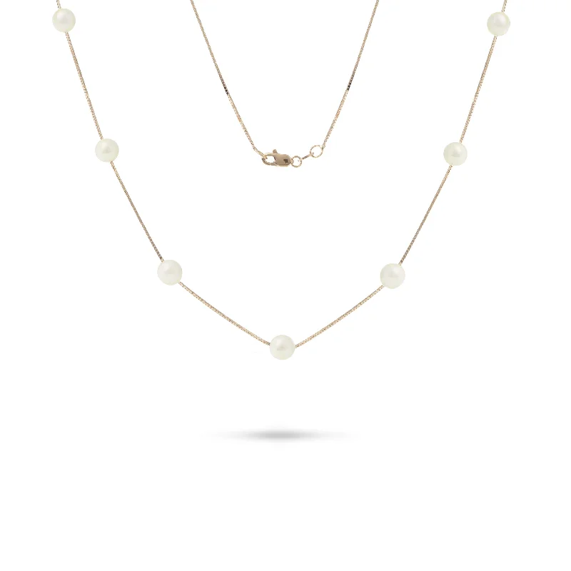 ruby and diamond engagement ring 18" Freshwater White Pearl Necklace in Gold - 5-6mm ruby and diamond engagement ring 18" Freshwater White Pearl Necklace in Gold - 5-6mm