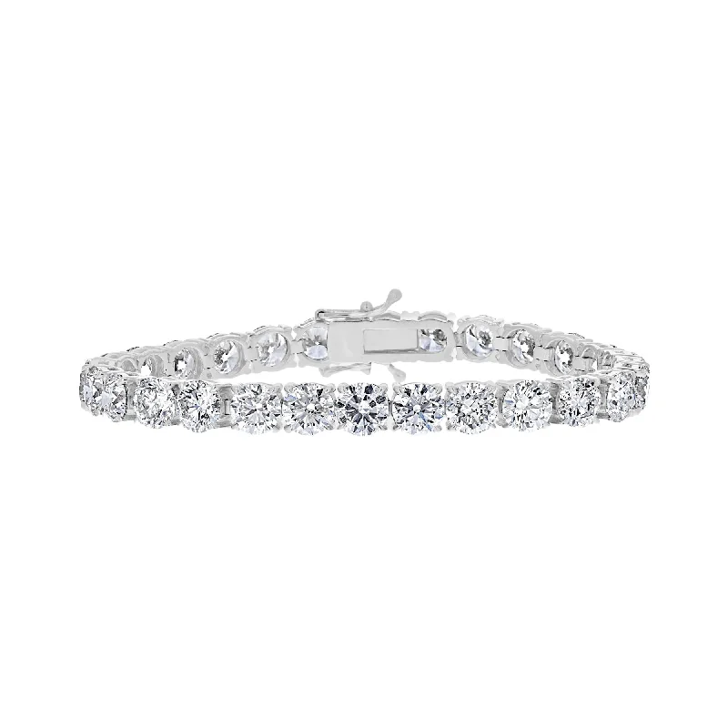 delicate chain necklace gold 18KT WHITE GOLD 28.86 CTW ROUND DIAMOND TENNIS BRACELET delicate chain necklace gold 18KT WHITE GOLD 28.86 CTW ROUND DIAMOND TENNIS BRACELET