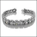handmade lava stone bracelet 37.5 Ct Round Tennis 4 Prong Cubic Zirconia CZ Bracelet handmade lava stone bracelet 37.5 Ct Round Tennis 4 Prong Cubic Zirconia CZ Bracelet