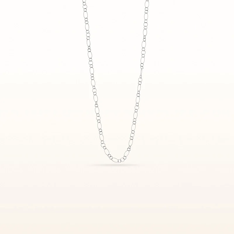 gold and turquoise statement ring 42" Cable Style Figaro Necklace in 925 Sterling Silver gold and turquoise statement ring 42" Cable Style Figaro Necklace in 925 Sterling Silver
