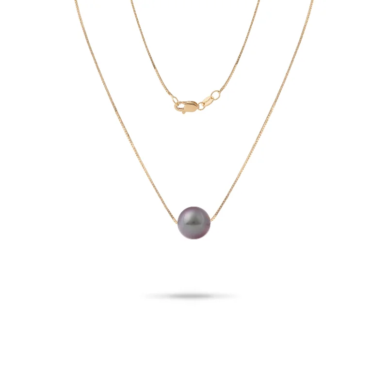 handcrafted braided silver bracelet 16-18" Adjustable Tahitian Black Pearl Necklace in Gold - 9-10mm handcrafted braided silver bracelet 16-18" Adjustable Tahitian Black Pearl Necklace in Gold - 9-10mm