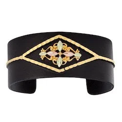 hammered gold disc necklace Black Hills Gold Black Powder Gold Trimmed Cuff Bracelet hammered gold disc necklace Black Hills Gold Black Powder Gold Trimmed Cuff Bracelet