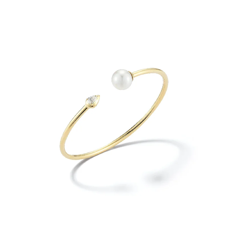 personalized zodiac birthstone necklace Bremer Jewelry Akoya Cultured Pearl and Diamond Bangle Bracelet in 18K Yellow Gold (0.19ctw) personalized zodiac birthstone necklace Bremer Jewelry Akoya Cultured Pearl and Diamond Bangle Bracelet in 18K Yellow Gold (0.19ctw)
