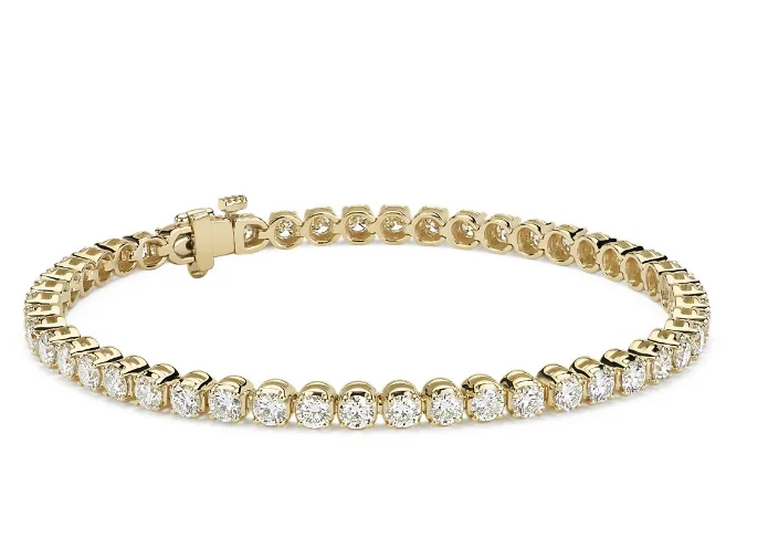 minimalist clover charm bracelet Bremer Jewelry Tennis Diamond Bracelet in 18K Yellow Gold (8.55ctw) minimalist clover charm bracelet Bremer Jewelry Tennis Diamond Bracelet in 18K Yellow Gold (8.55ctw)