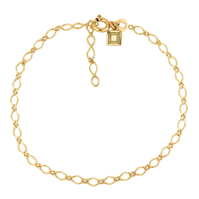 opal gemstone halo ring Wave 18K Gold Plated Bracelet