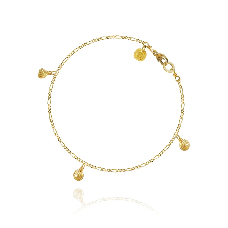 heart-shaped promise ring sterling silver Thera Twist Piccolo 18K Gold Bracelet