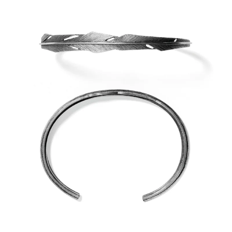 unique square diamond ring Miss Barkley Bangle Grey