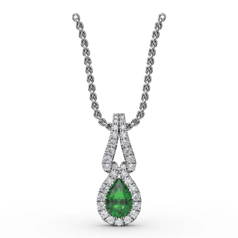 bold statement ring chunky Make A Statement Emerald and Diamond Pendant