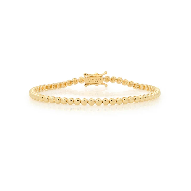 vintage pearl engagement ring Mini Bezel Tennis Bracelet