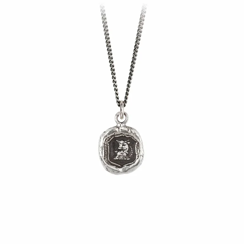 thin gold wedding band women Fatherhood Talisman Necklace