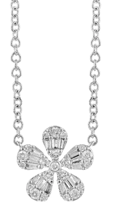 celestial crescent moon bracelet Diamond Flower Pendant