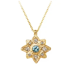 silver rope chain men Northern Star Necklace