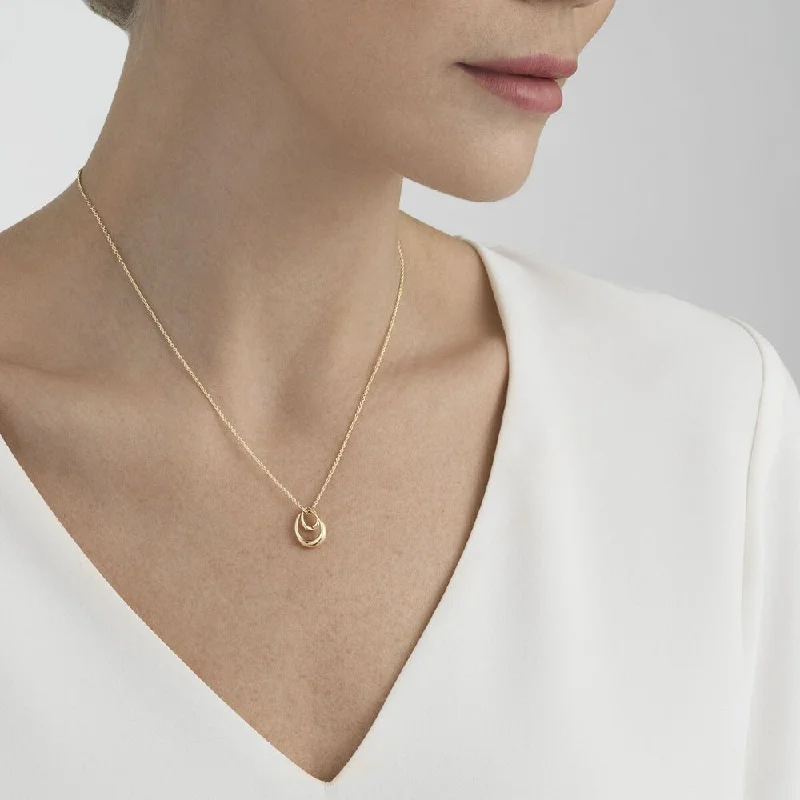 white gold infinity ring Offspring 18K Gold Necklace