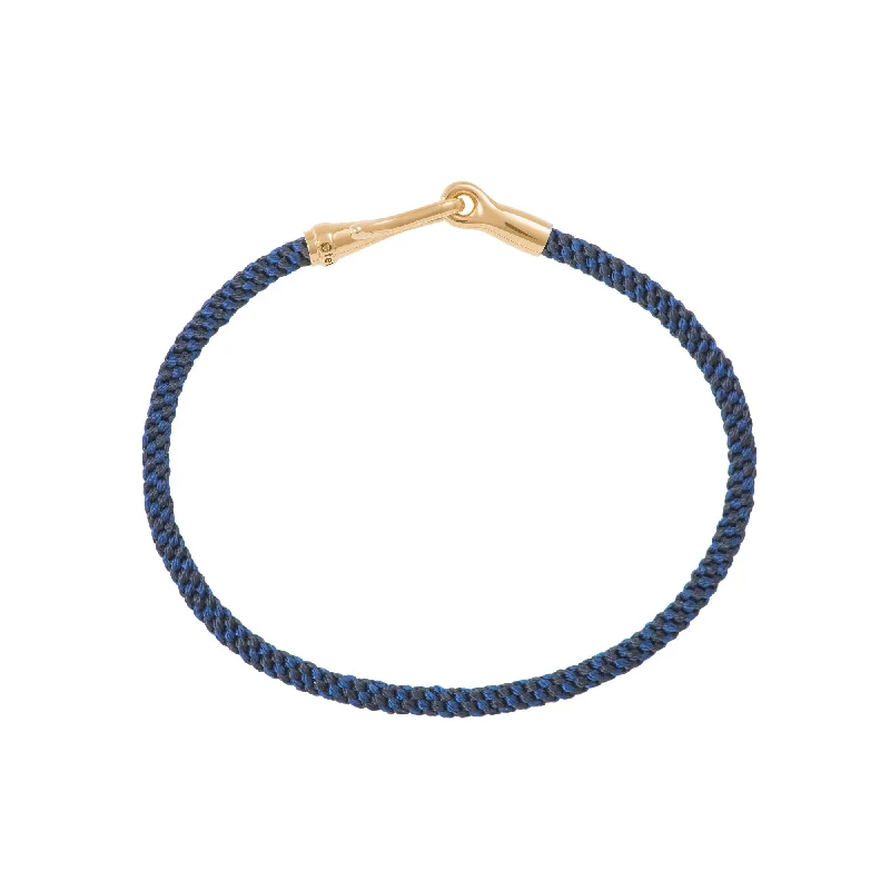 simple crystal earrings Midnight Life 18K Gold Bracelet