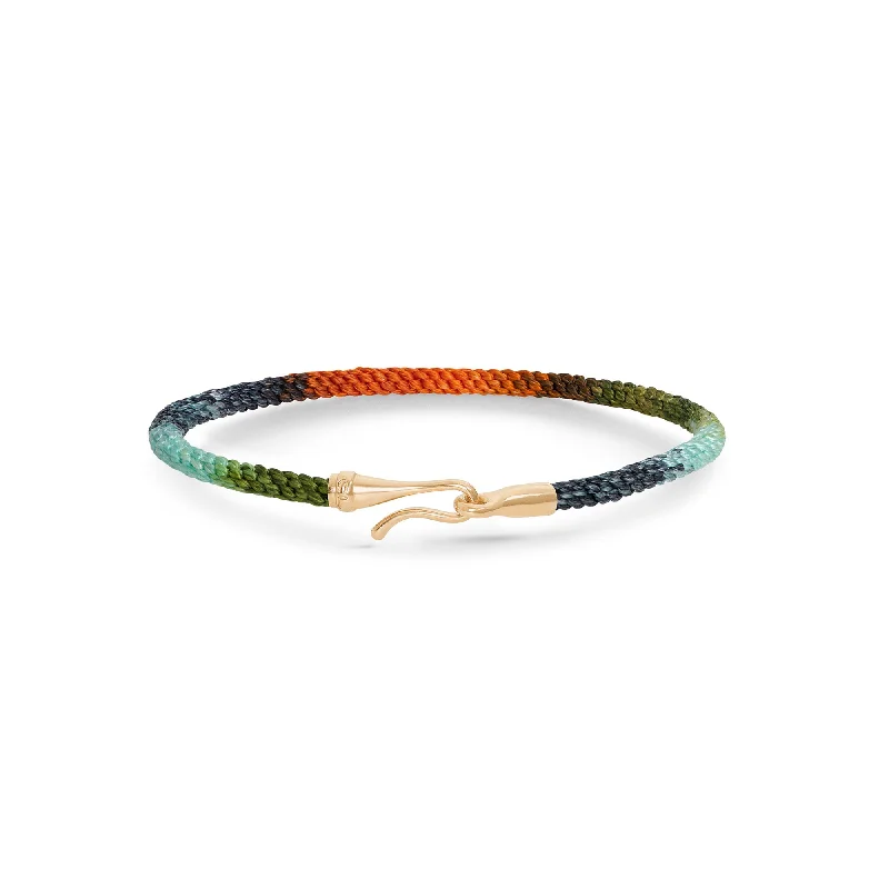 sterling silver toe ring set Tropic Life 18K Gold Bracelet