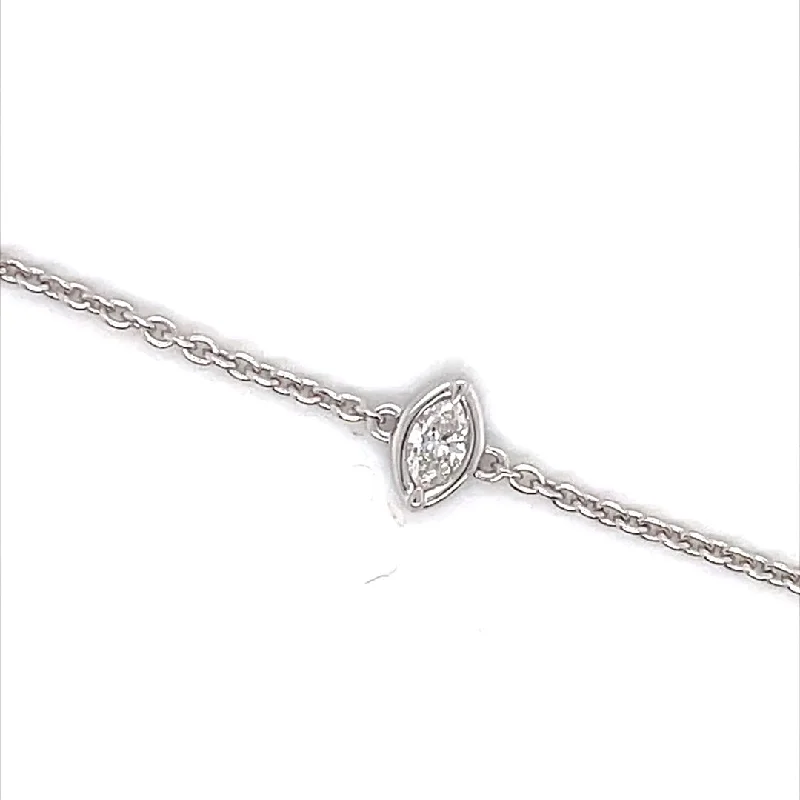 dainty birthstone ring for women Bremer Jewelry Power of One Cable Link Diamond Bracelet in 18K White Gold (0.15ctw) dainty birthstone ring for women Bremer Jewelry Power of One Cable Link Diamond Bracelet in 18K White Gold (0.15ctw)
