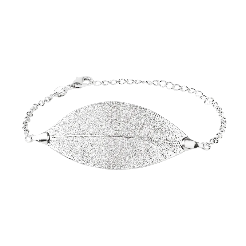 gold bar earrings minimalist CAJU White Gold Plated Bracelet