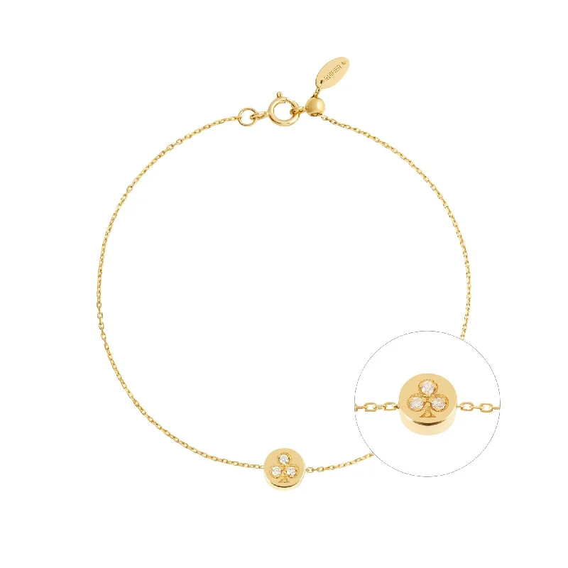 sterling silver lotus ring Modern Words Fine Clubs 18K Gold Bracelet w. Diamond