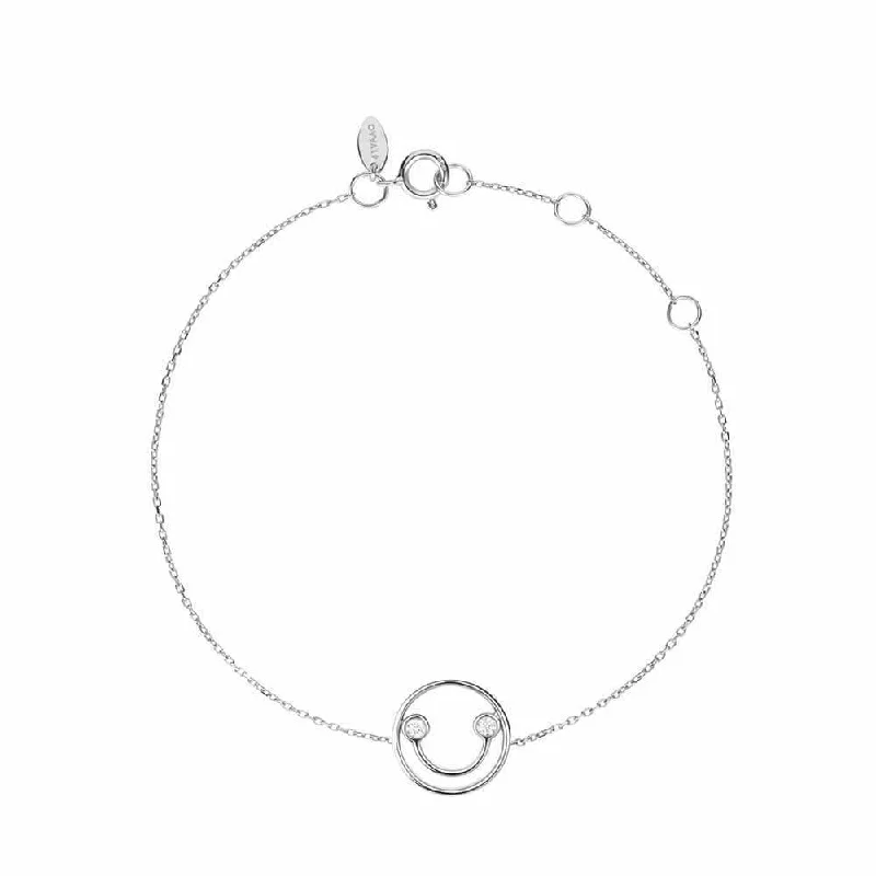 vintage diamond drop necklace PETIT Belle 14K Gold Bracelet w. Diamond