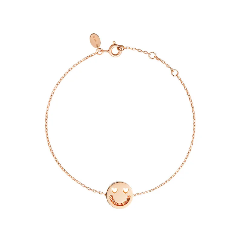layered gold coin pendant necklace FRIENDS Smitten Chain 18K Gold Plated Bracelet
