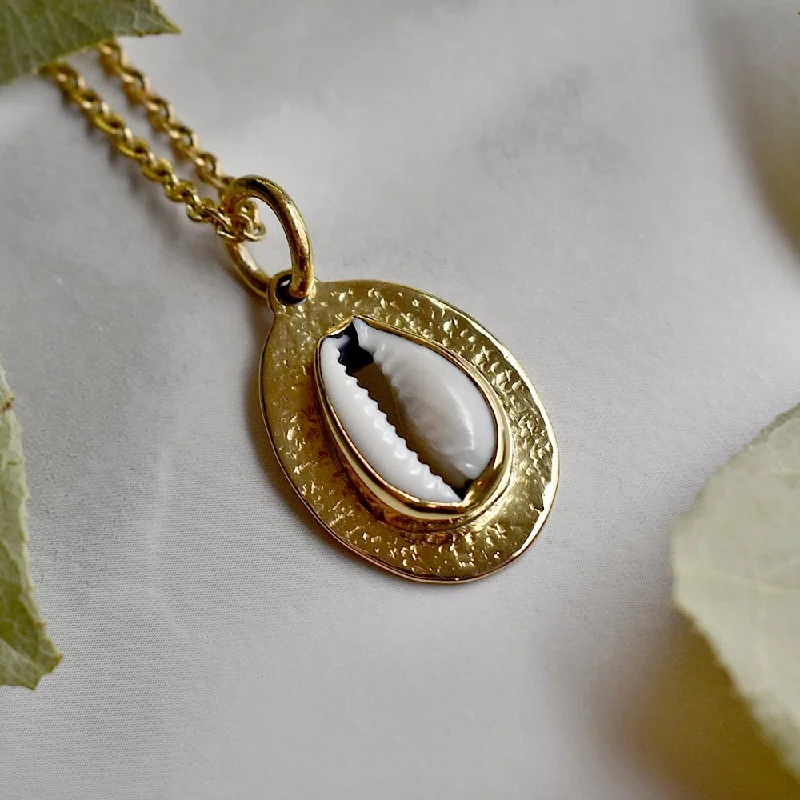 silver infinity knot ring Shell Pendant Necklace