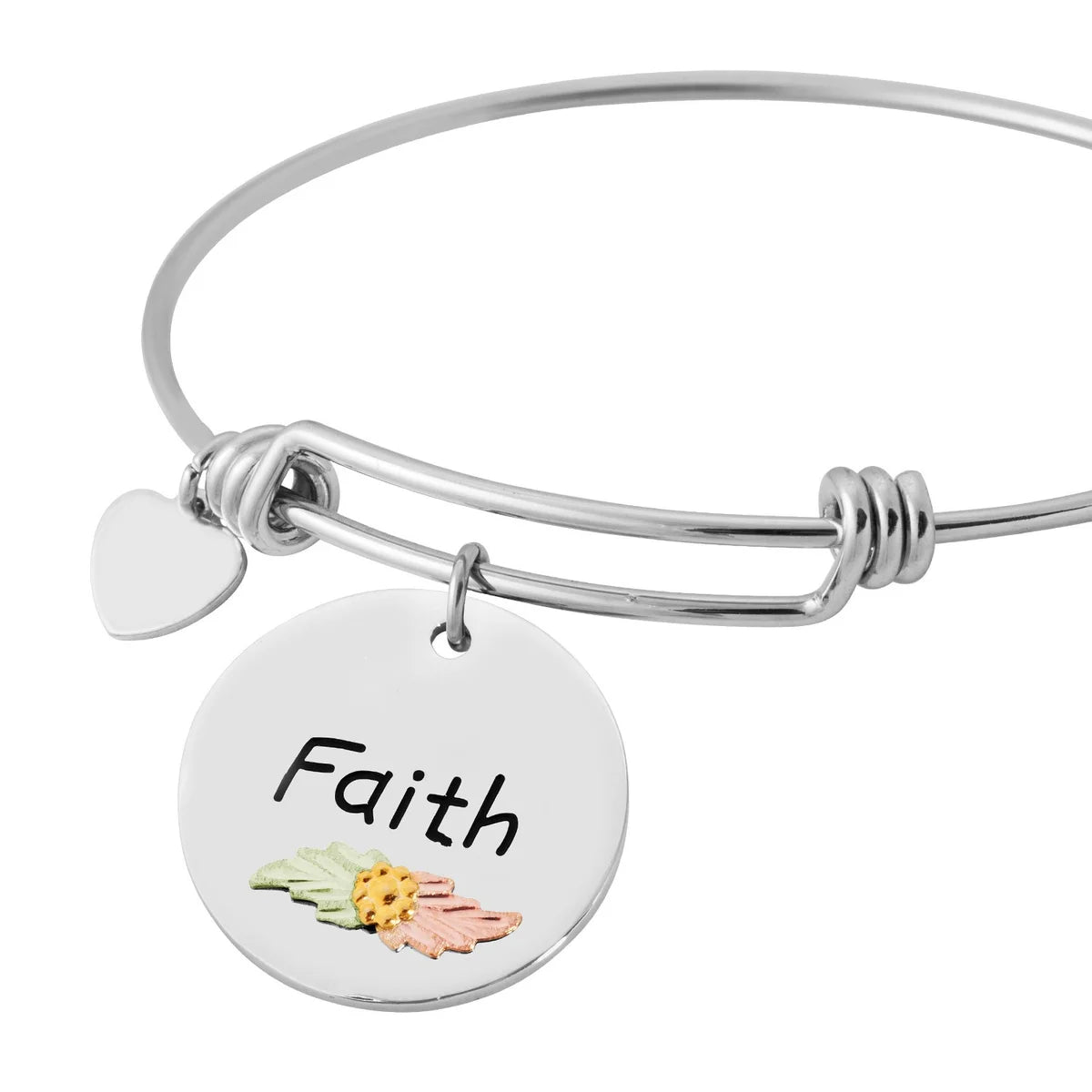 bohemian anklet with shells Black Hills Gold Silver Faith Bracelet