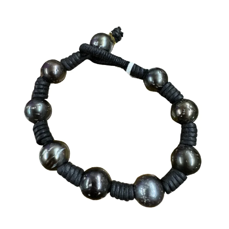 petite diamond promise ring South Sea Tahitian Pearl Bracelet
