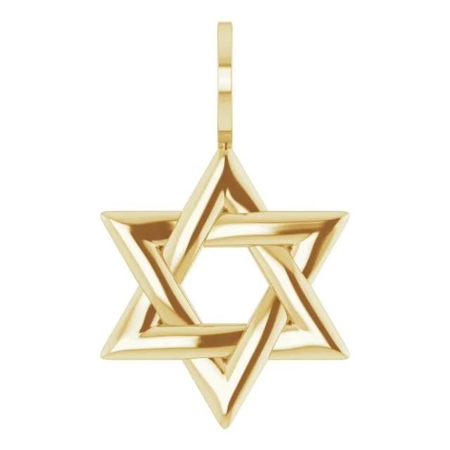 diamond tennis bracelet real Star Of David Pendant