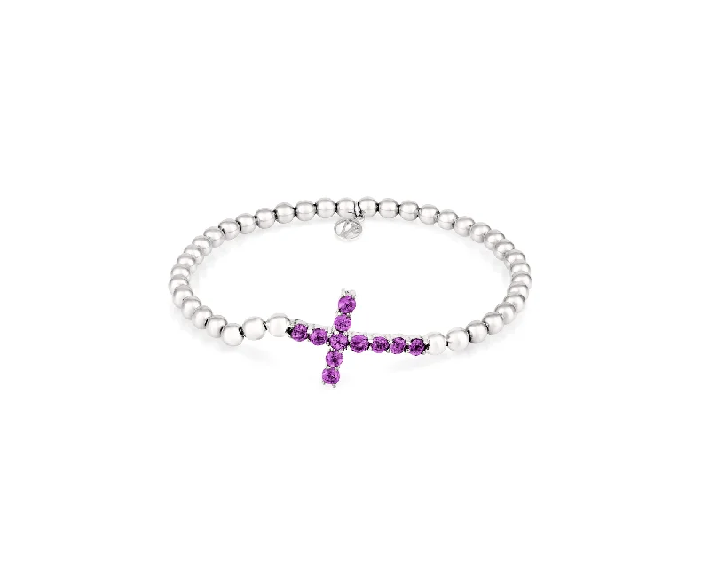 hammered copper wedding band Stirata Bracelet Cross