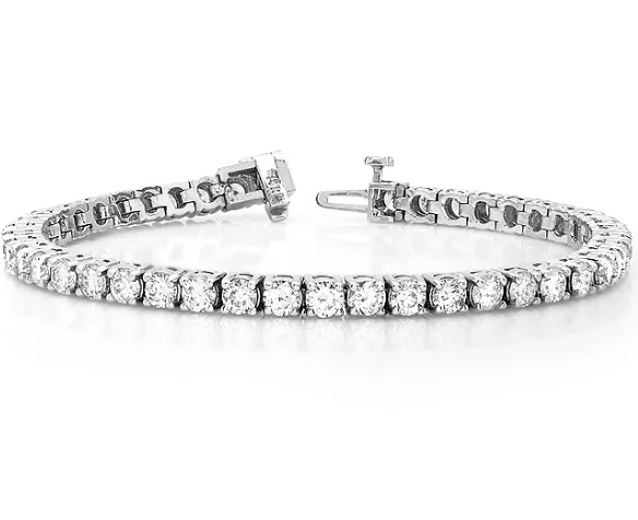tiny diamond cross necklace Tennis Diamond Bracelet in 950 White Platinum (5.39ctw) tiny diamond cross necklace Tennis Diamond Bracelet in 950 White Platinum (5.39ctw)