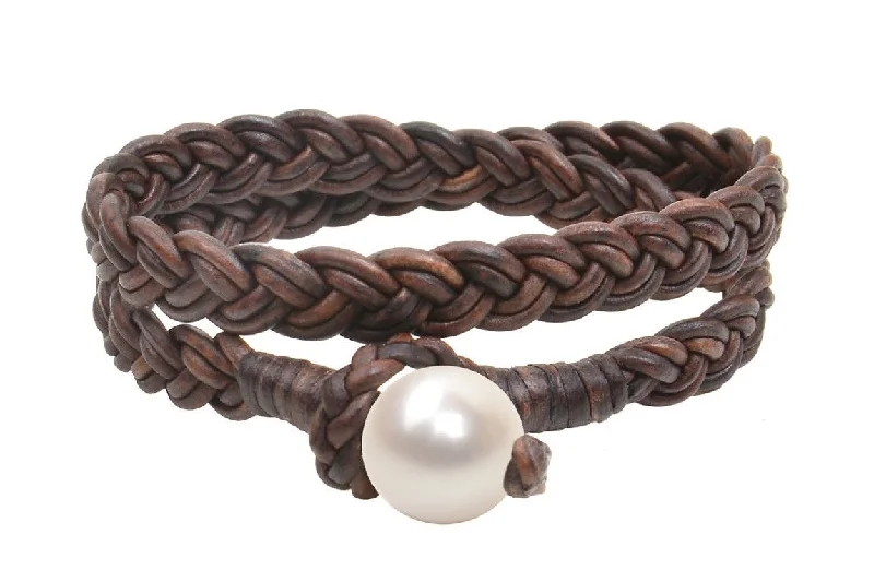 tiny star constellation bracelet Double Wrap Flat Braid Bracelet | Freshwater