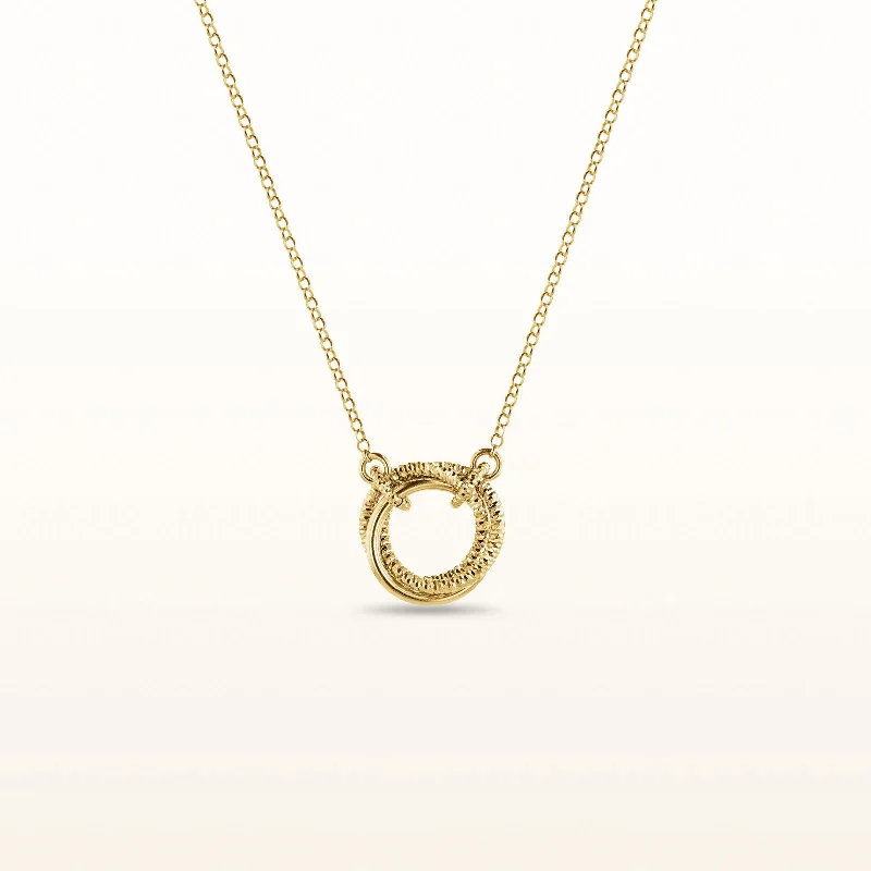dainty rose gold anklet Yellow Gold Plated 925 Sterling Silver Infinity Pendant