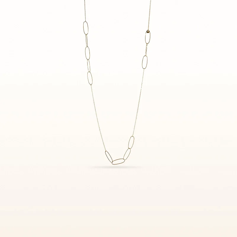 vintage platinum wedding band Yellow Gold Plated 925 Sterling Silver Oval Link Long Necklace vintage platinum wedding band Yellow Gold Plated 925 Sterling Silver Oval Link Long Necklace