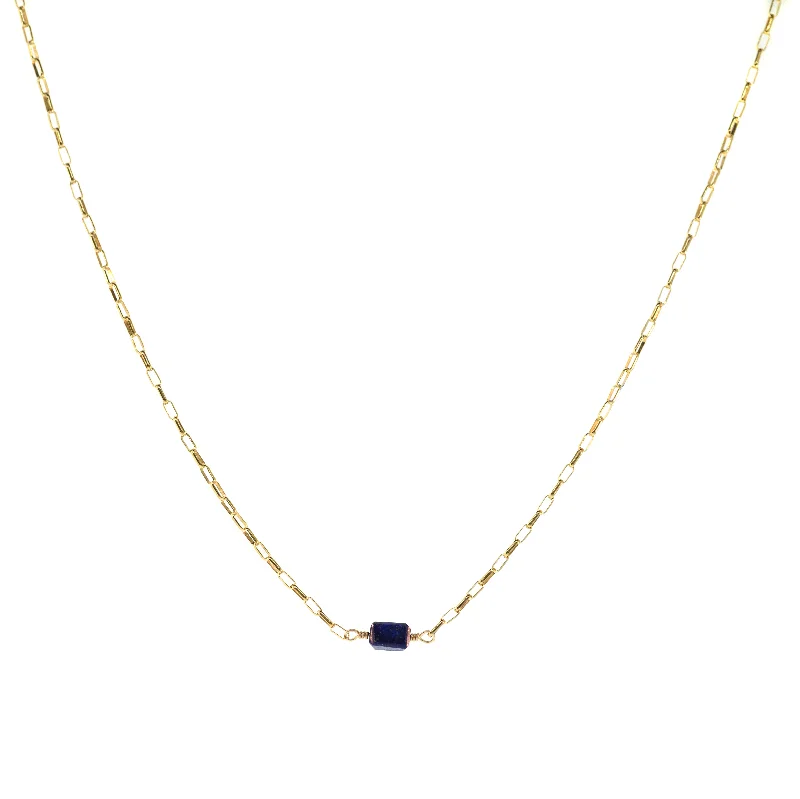 real ruby pendant necklace Mini Rock Necklace