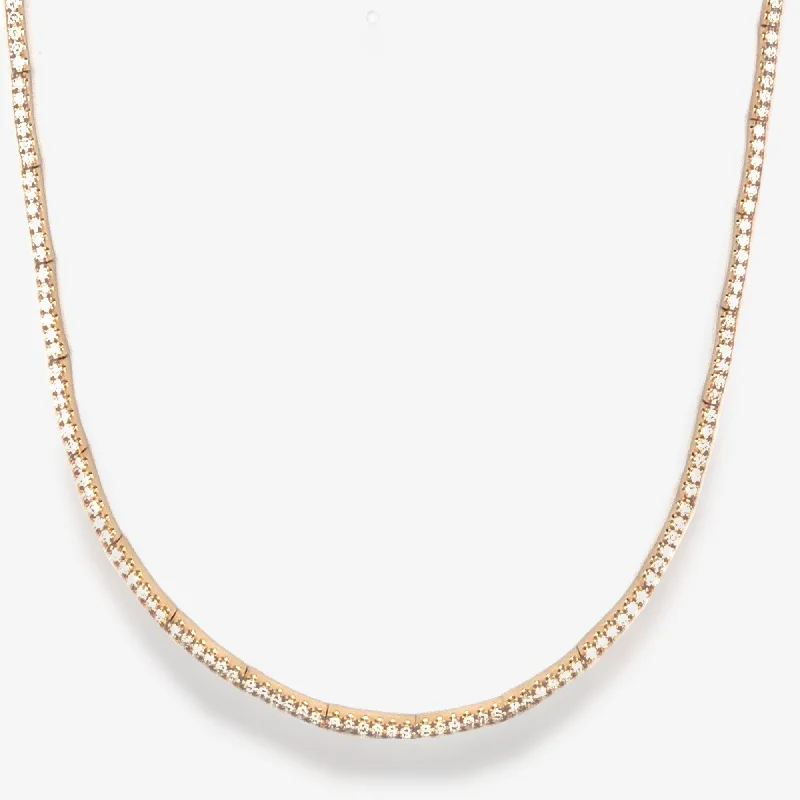 gemstone infinity bracelet 4.00CT Flex-Bar Diamond Tennis Necklace