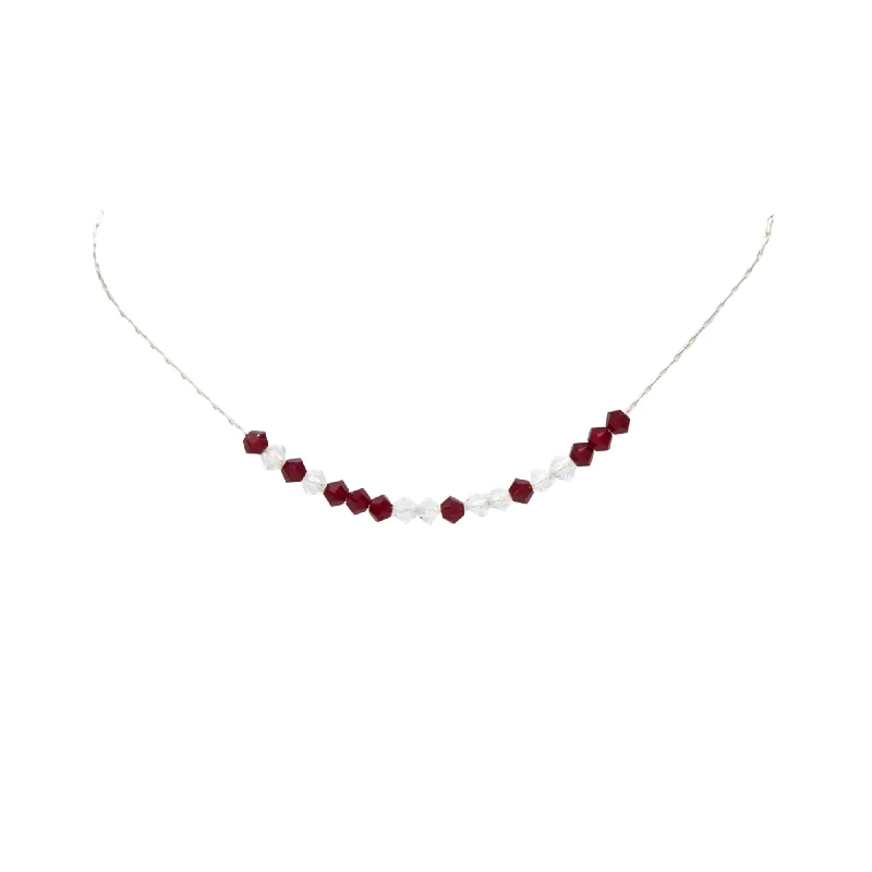 birthstone necklace for mom ALWAYS Morse Code Sterling Silver Necklace