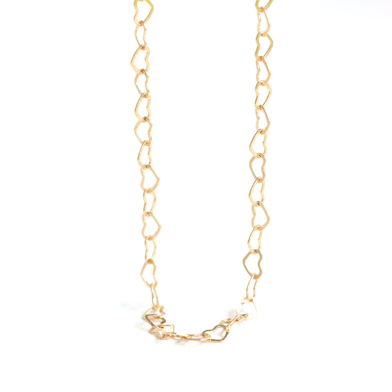 rose gold snake chain bracelet Amara Dainty Heart Necklace