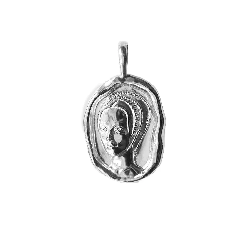 14k Solid White Gold