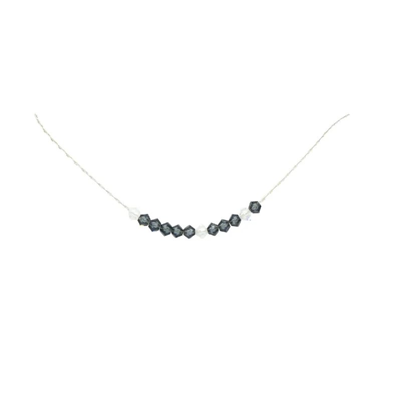 dainty gold chain earrings BFF Morse Code Sterling Silver Necklace