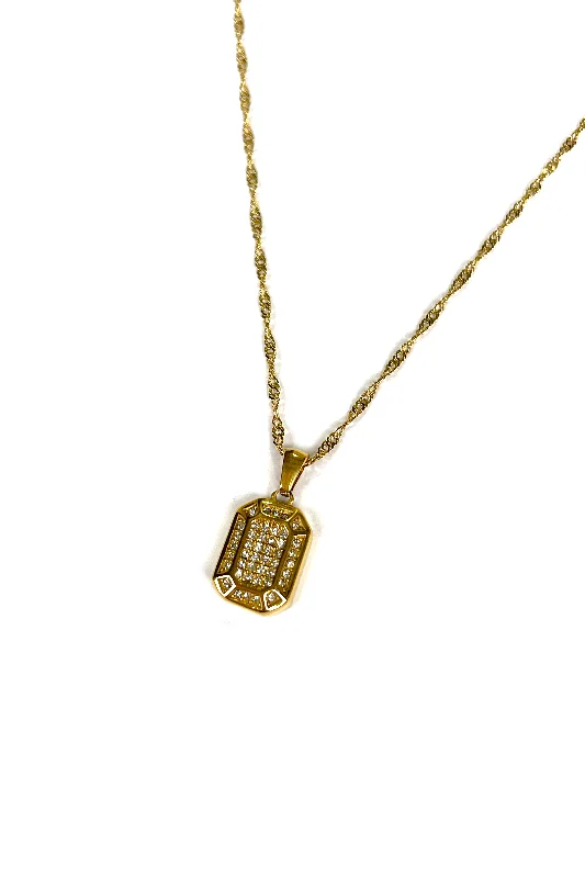 double-layered choker necklace Campbell