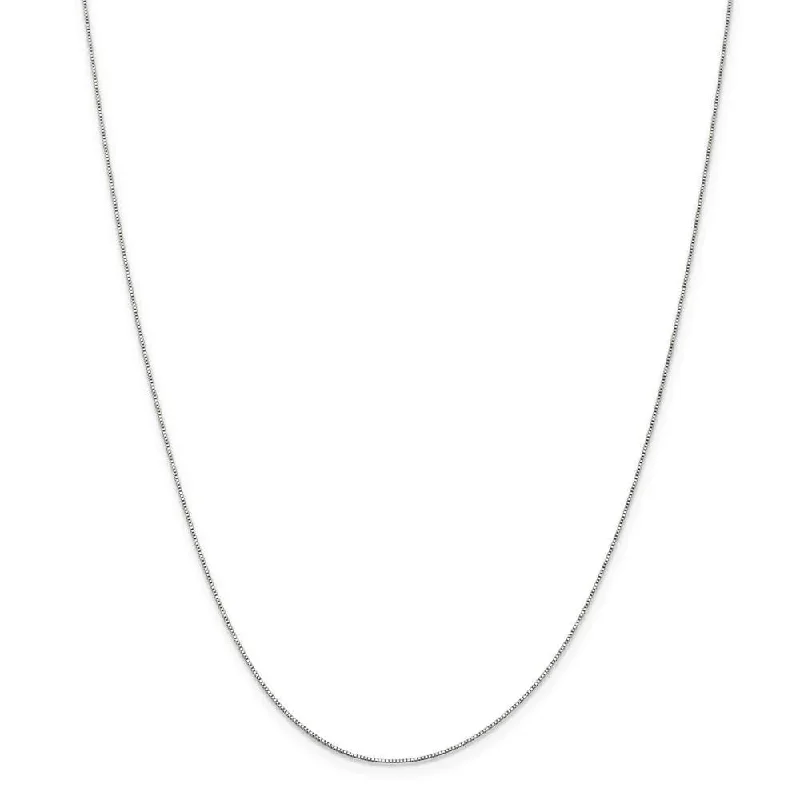 unique diamond tennis bracelet White Gold Box Chain
