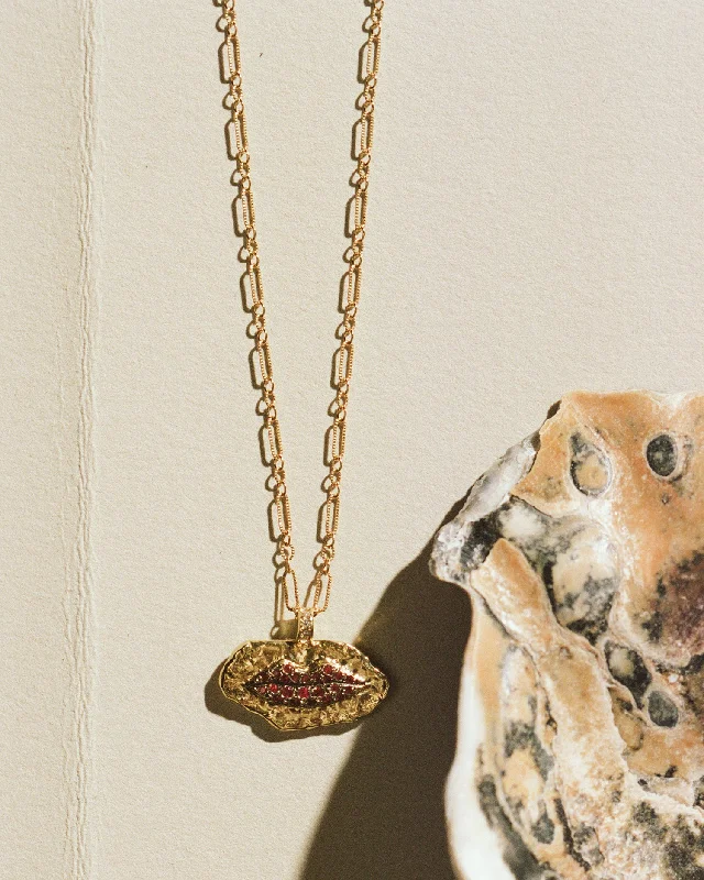 rose gold anklet chain Claude Pendant