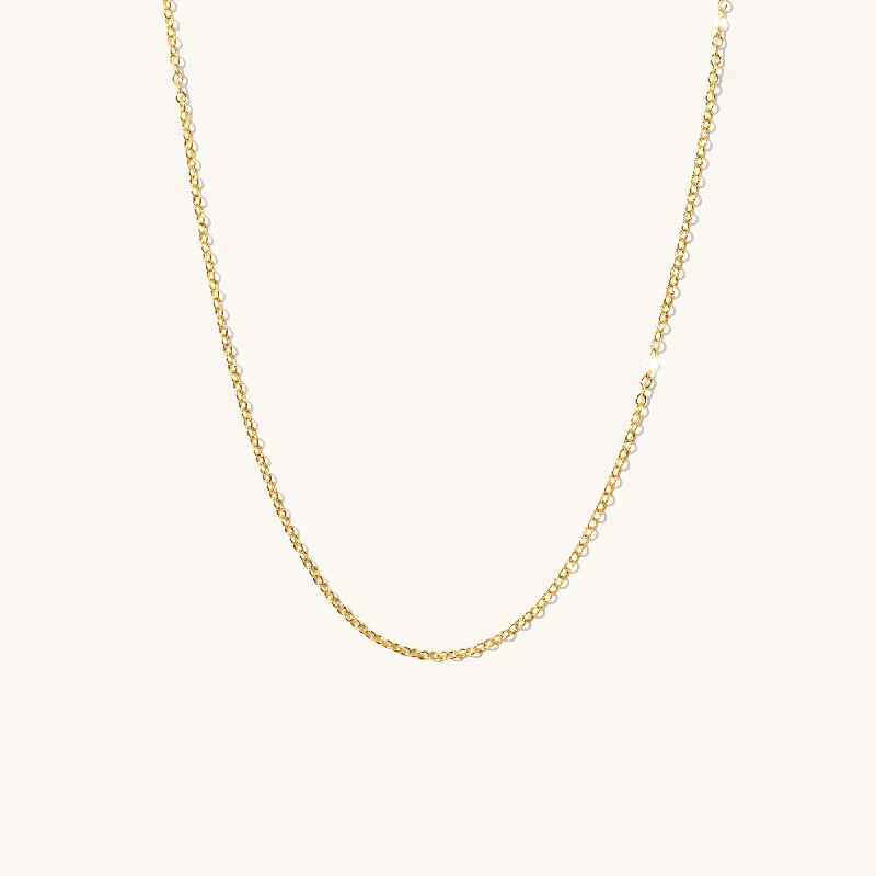 geometric diamond earrings gold Dainty Chain Necklace