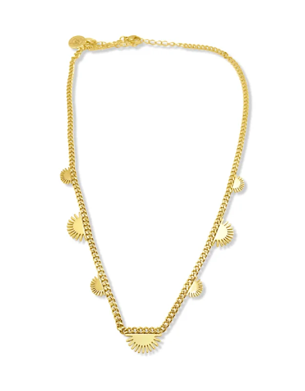 adjustable charm necklace Dempsey