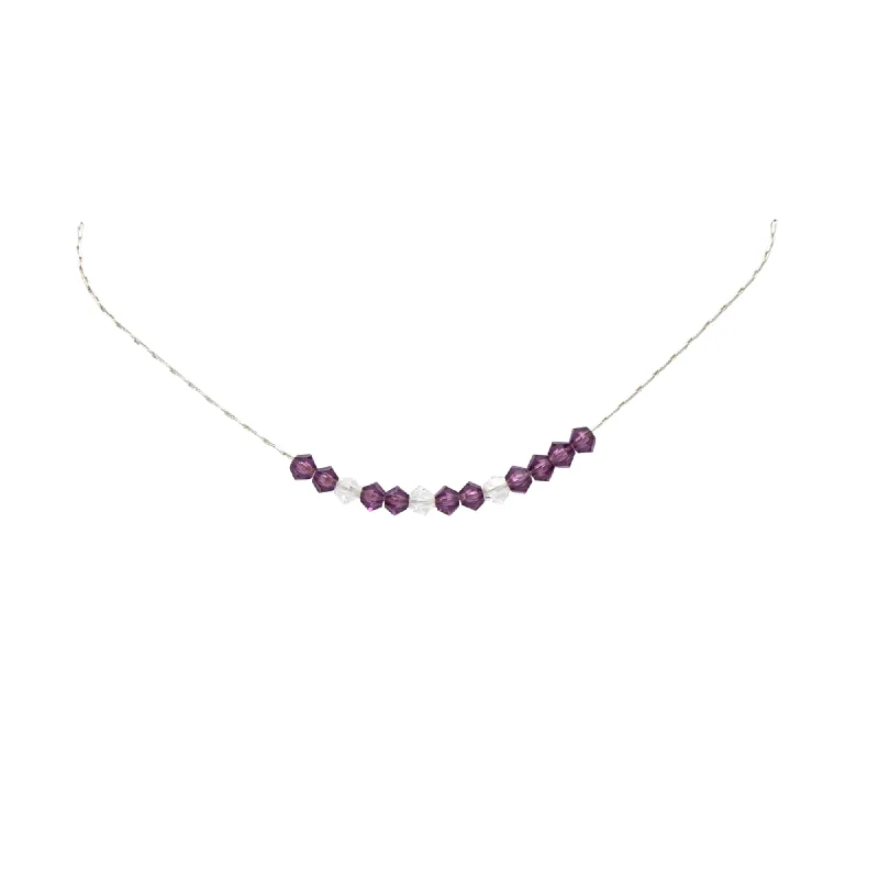 gold choker necklace simple FAITH Morse Code Sterling Silver Necklace