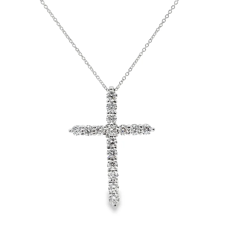 handmade copper wire ring Forevermark 1.72 Cttw. White Gold Diamond Cross Pendant