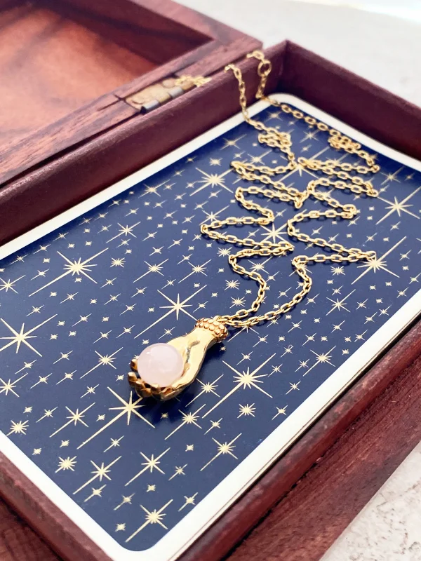 personalized pet photo necklace Fortune Teller Necklace by Amano Studio