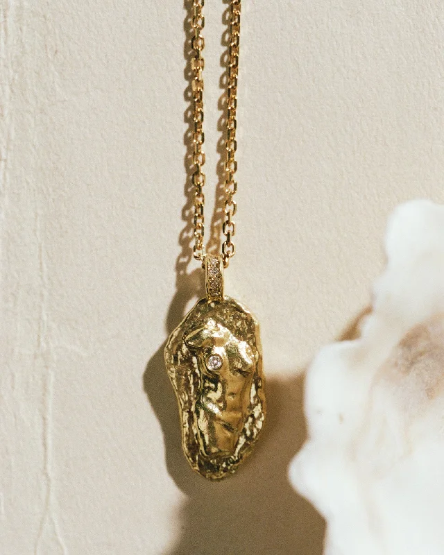 handcrafted gemstone pendant Fragment Pendant