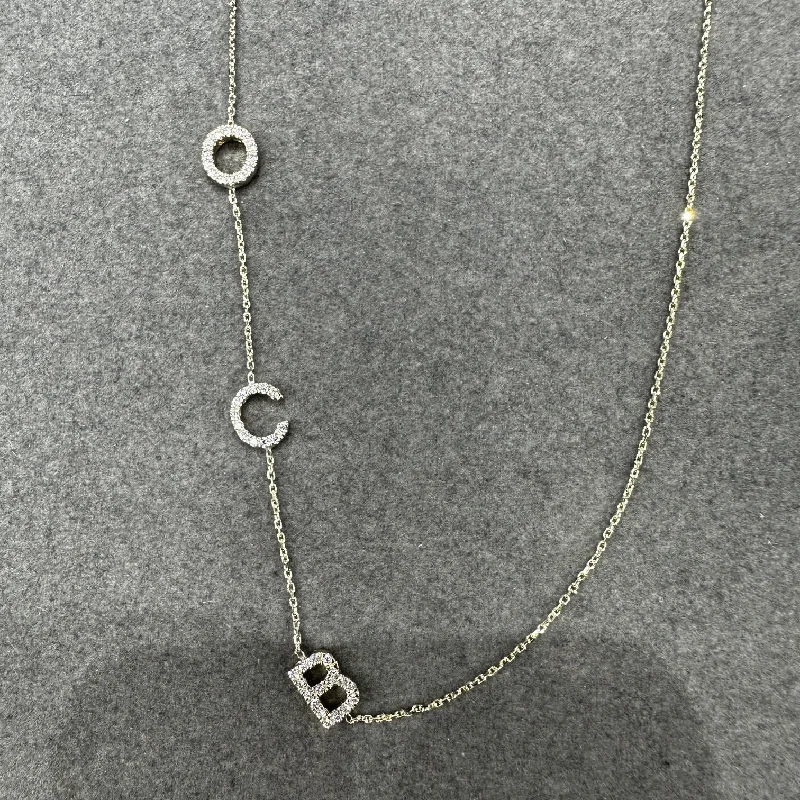 14k yellow gold with 18k pave diamonds