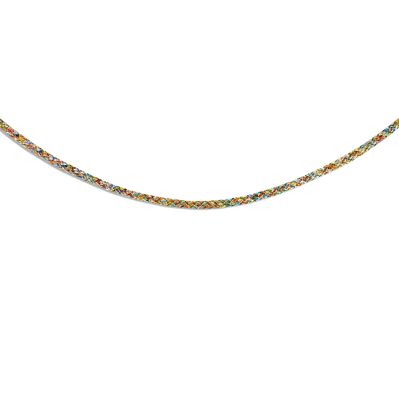 minimalist cuff bracelet adjustable Rainbow Cord Necklace